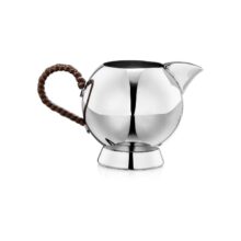 Spheres Cream Jug Wicker Handle - Nick Munro