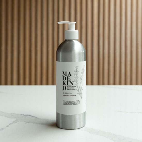 Natural Shampoo with lavender and geranium essential oil